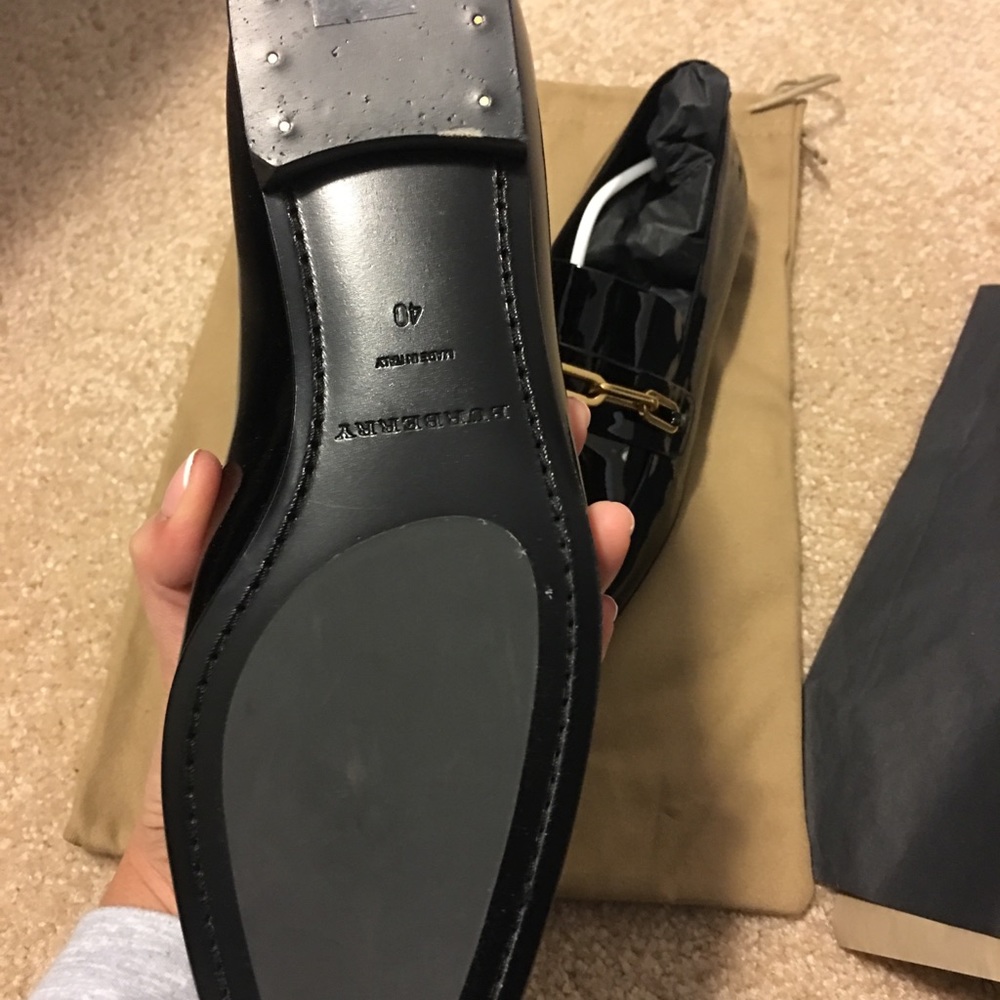 Burberry link detail patent leather loafers - Picture 4 of 4